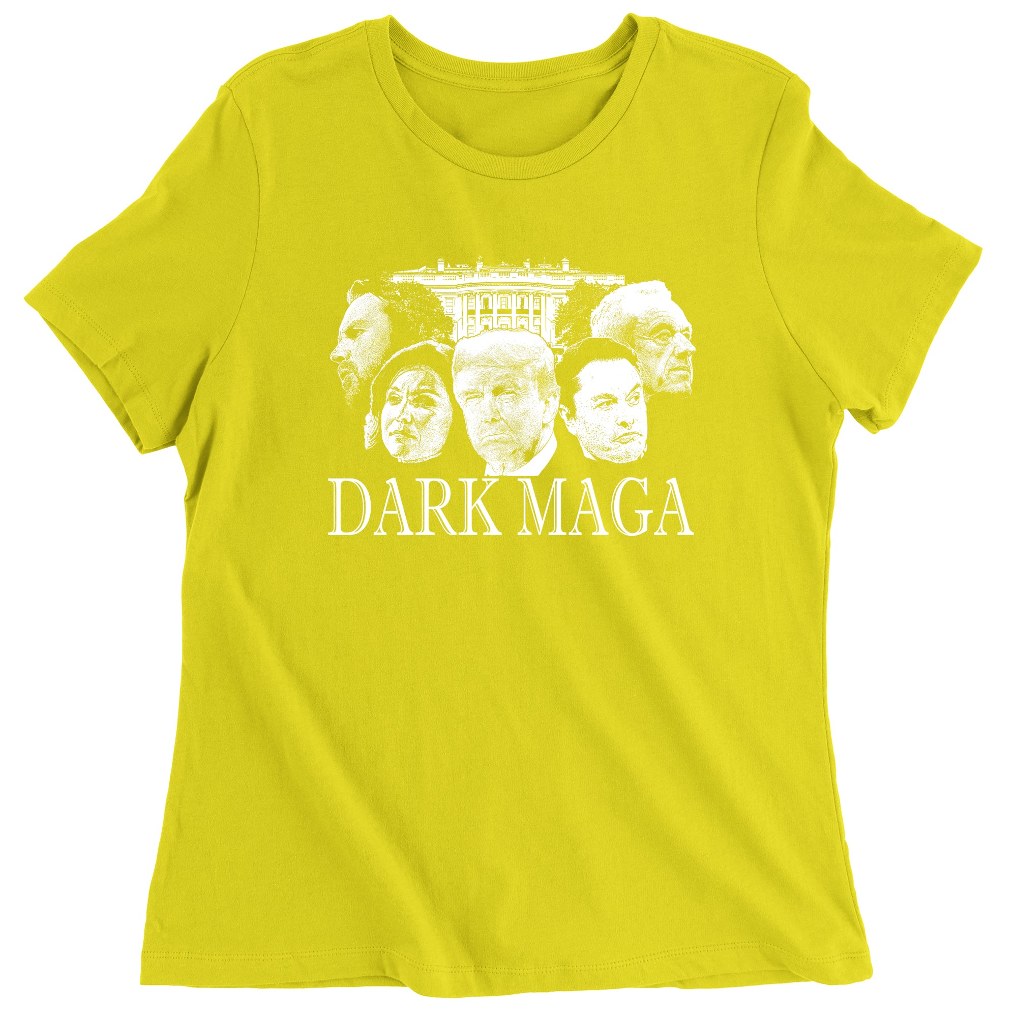 Women's Dark MAGA Trump Elon Vance Tulsi RFK T-Shirt