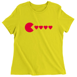 Women's Valentines Day Heart Eater T-Shirt