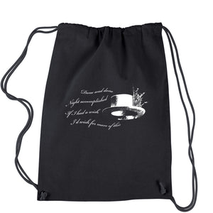 Done and Done Drawstring Backpack