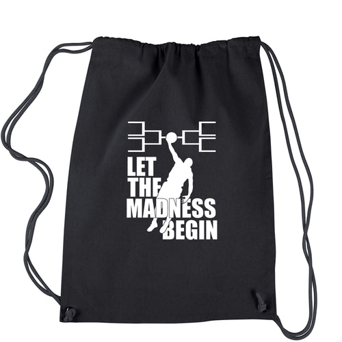 March to College Basketball Madness Drawstring Backpack