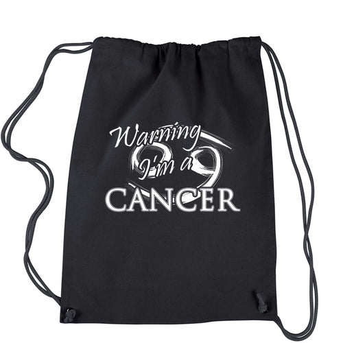 Cancer Pride Astrology Zodiac Sign Drawstring Backpack