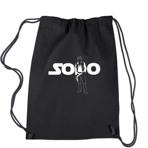 Solo Star Hand Drawstring Backpack