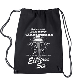 Christmas Story Fragile Electric Sex Drawstring Backpack