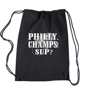 Philadelphia Football Champions 2017 Drawstring Backpack
