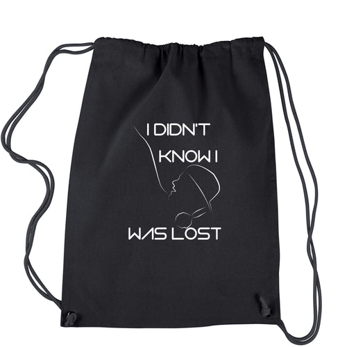 I Didn't Know I Was Lost Tribute To Bergling Drawstring Backpack