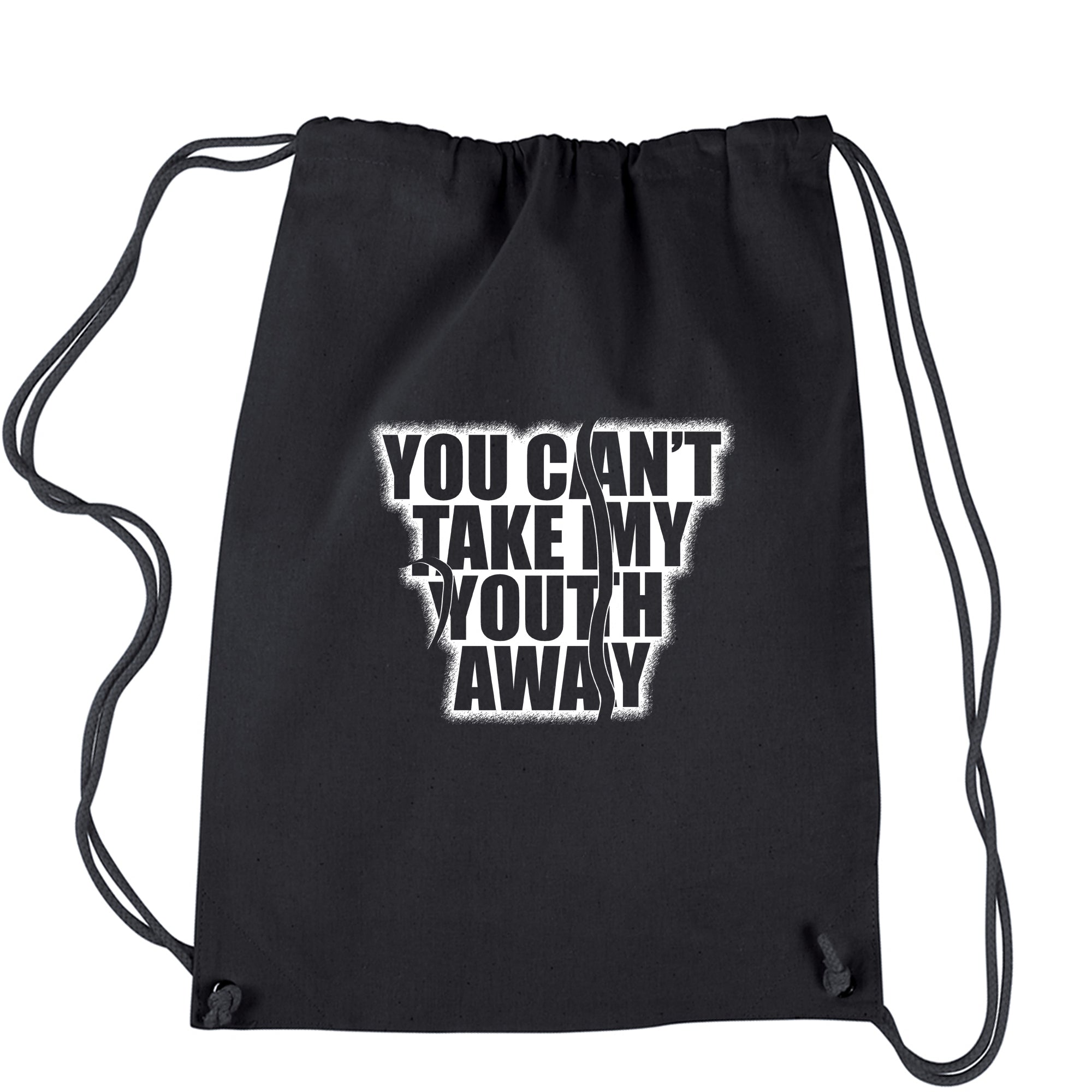 You Can't Take My Youth Away Mendes Album Lyric Drawstring Backpack