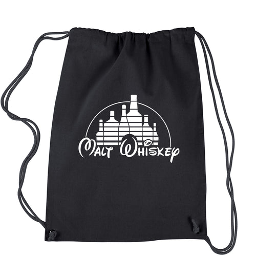 Malt Whiskey Walt Parody Drawstring Backpack