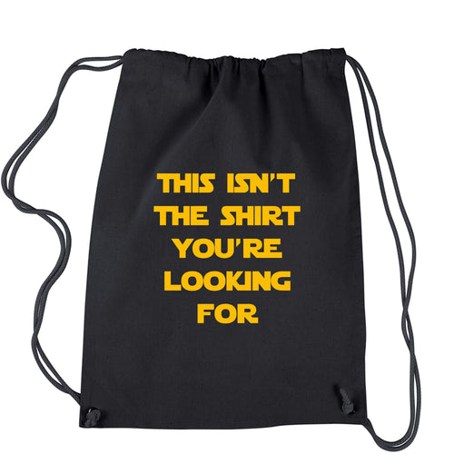 Funny Mind Trick Star Warship Drawstring Backpack