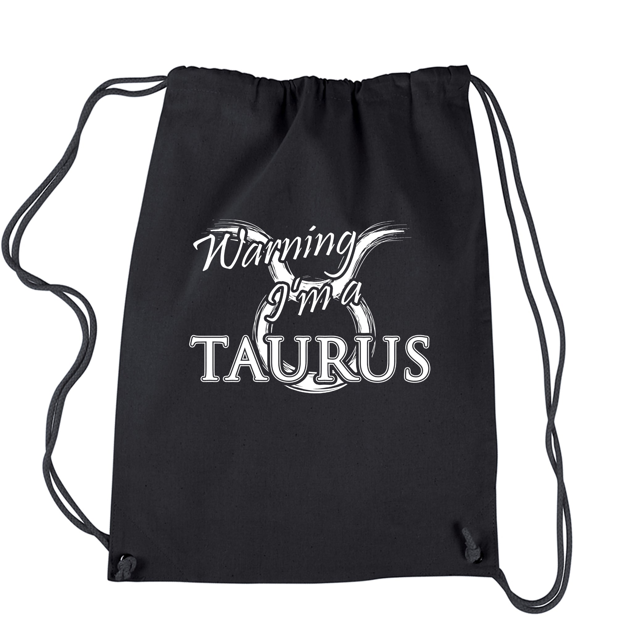 Taurus Pride Astrology Zodiac Sign Drawstring Backpack