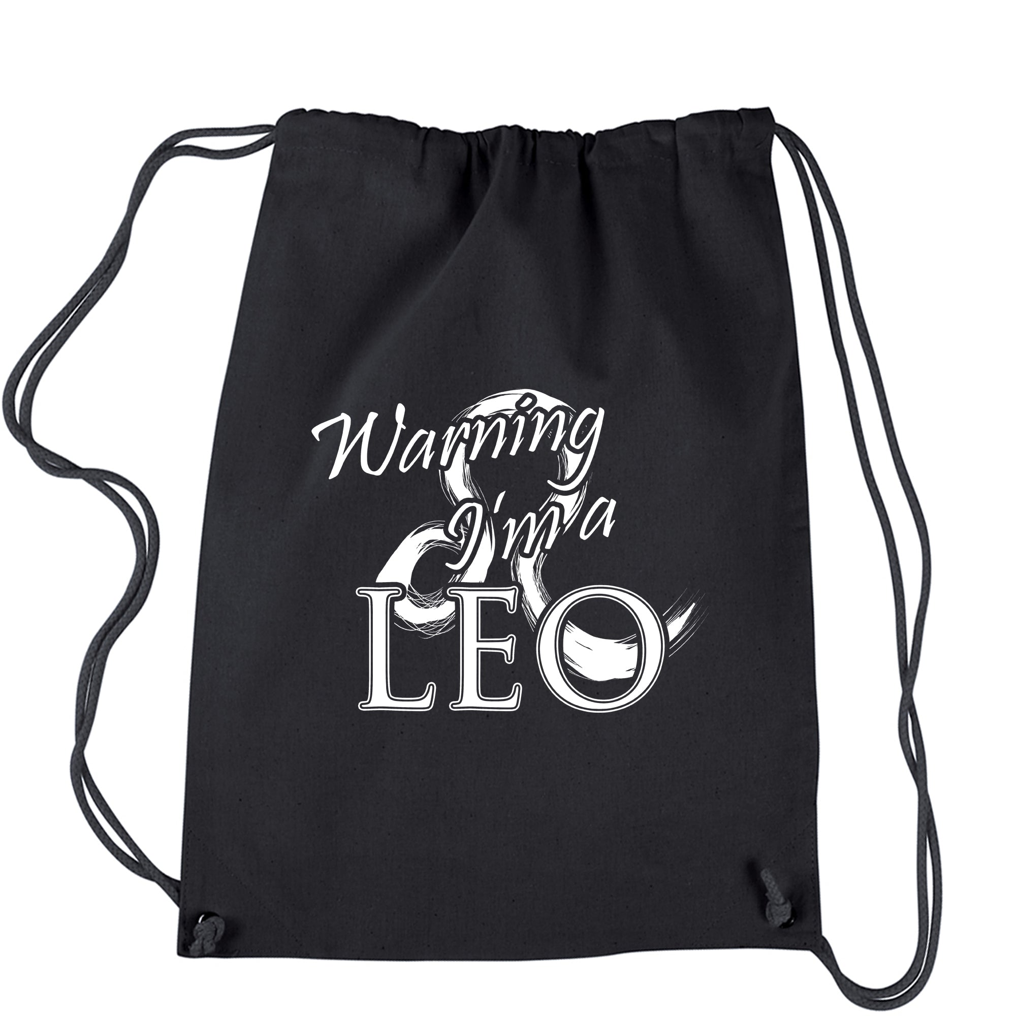 Leo Pride Astrology Zodiac Sign Drawstring Backpack
