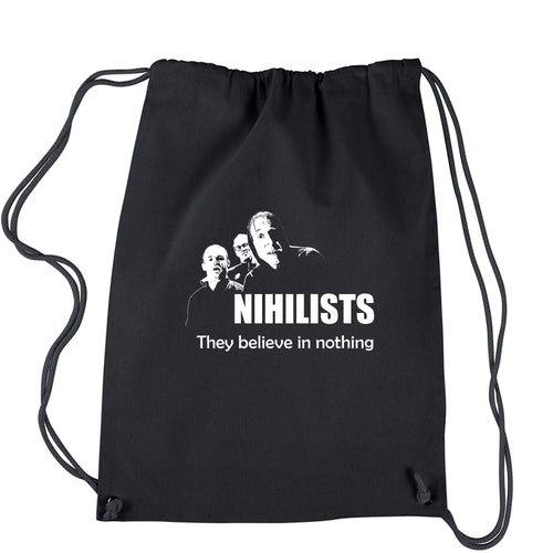 Nihilists Lebowski Drawstring Backpack