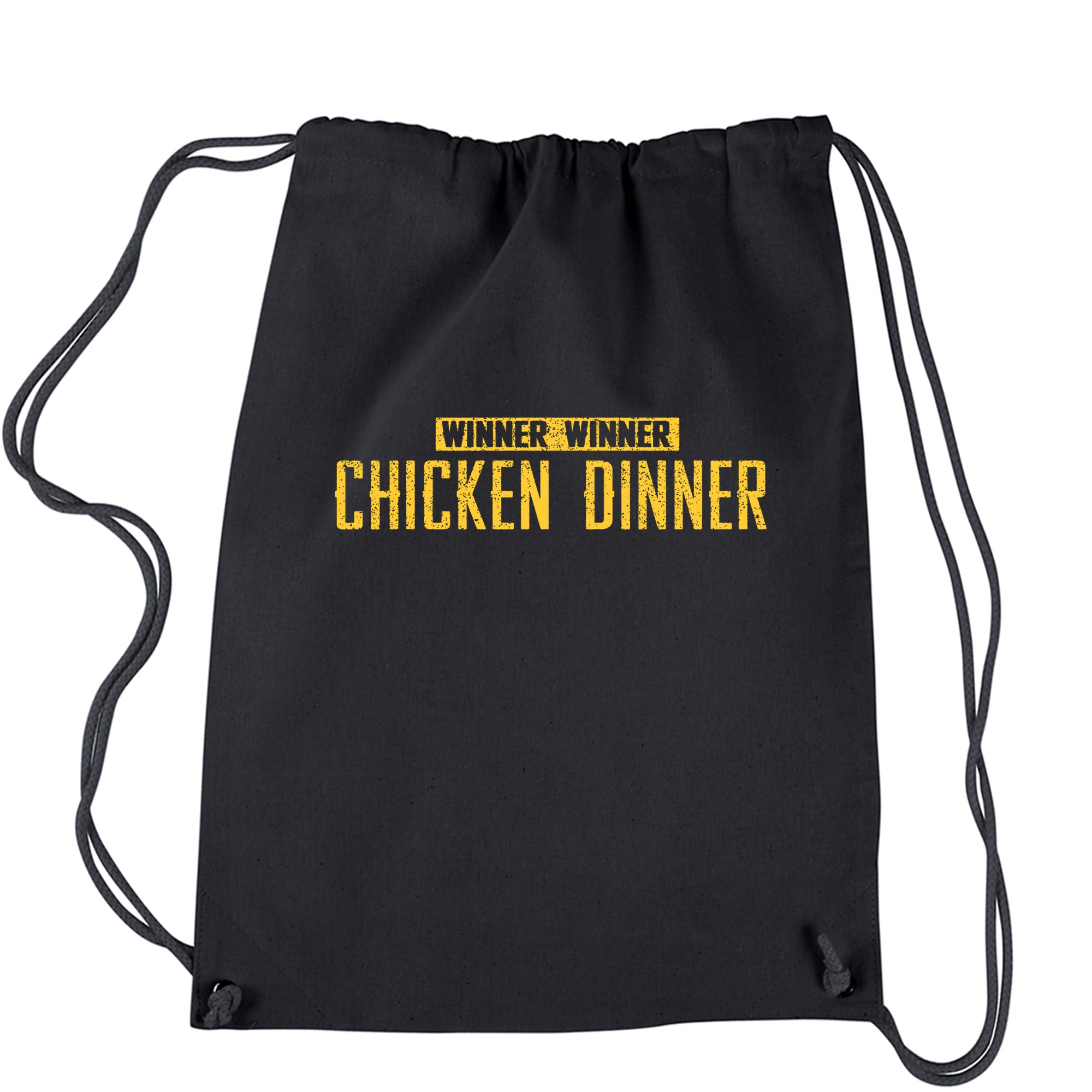 Winner Winner Chicken Dinner Battlegrounds Gamer Drawstring Backpack
