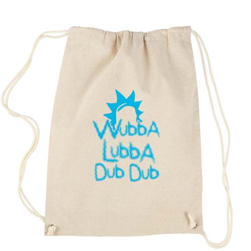 Wubba Lubba Dub Dub Drawstring Backpack