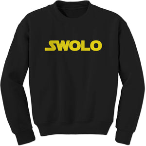 Ben Swolo Star Warship Funny Parody Sweatshirt