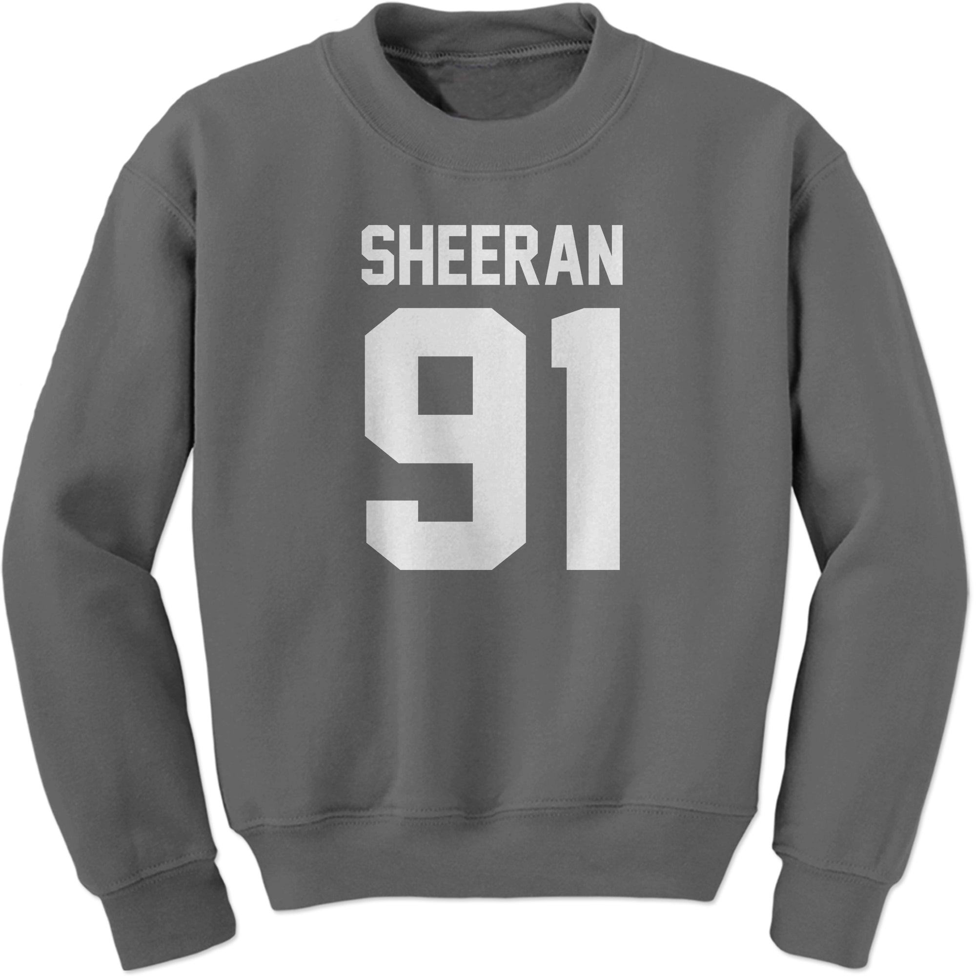 Sheeran 91 Jersey Style Birthday Year Sweatshirt