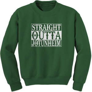 Straight Outta Jotunheim War God Gaming Sweatshirt