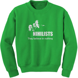 Nihilists Lebowski Sweatshirt