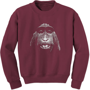 Selfie Monkey Sweatshirt