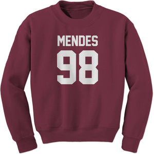 Mendes 98 Birthday Jersey Sweatshirt