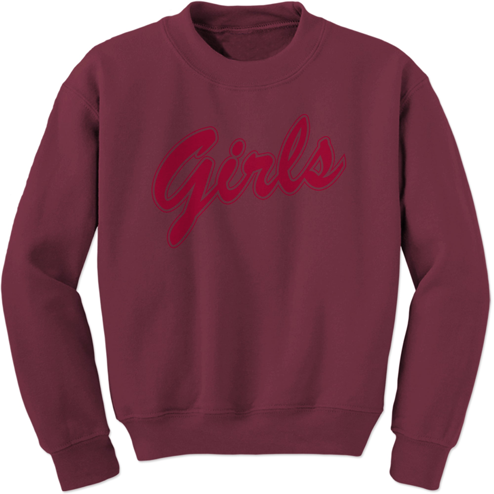 Friends Shirt That Says Girls (Red) Sweatshirt