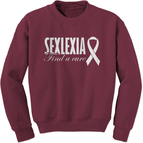 Sexlexia Find a Cure Sweatshirt