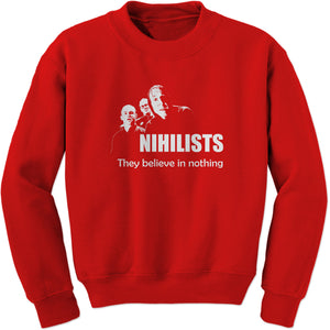 Nihilists Lebowski Sweatshirt