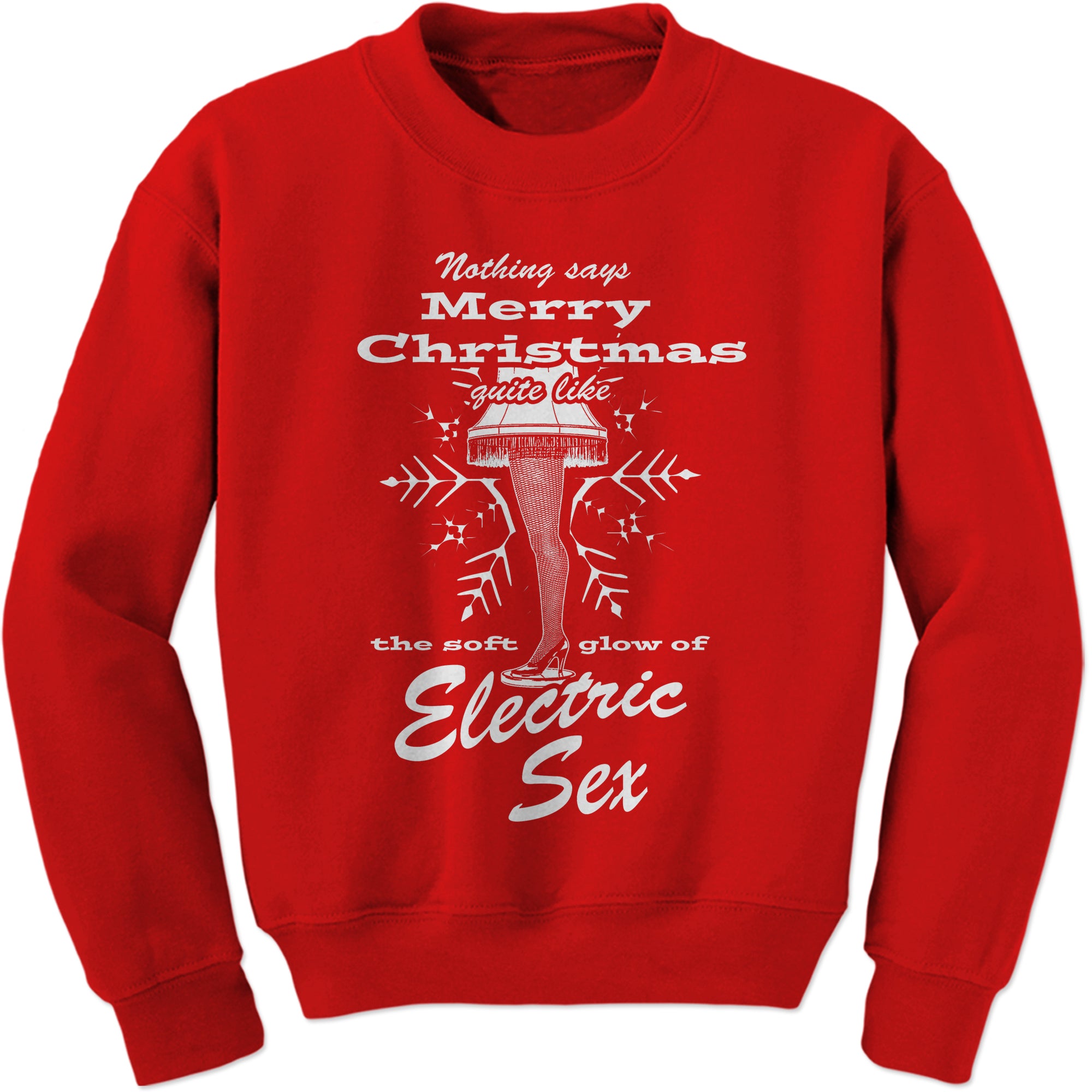 Christmas Story Fragile Electric Sex Sweatshirt – Ferocitees