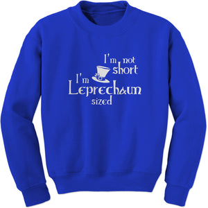 St Patricks Day Funny Size Leprechaun  Sweatshirt