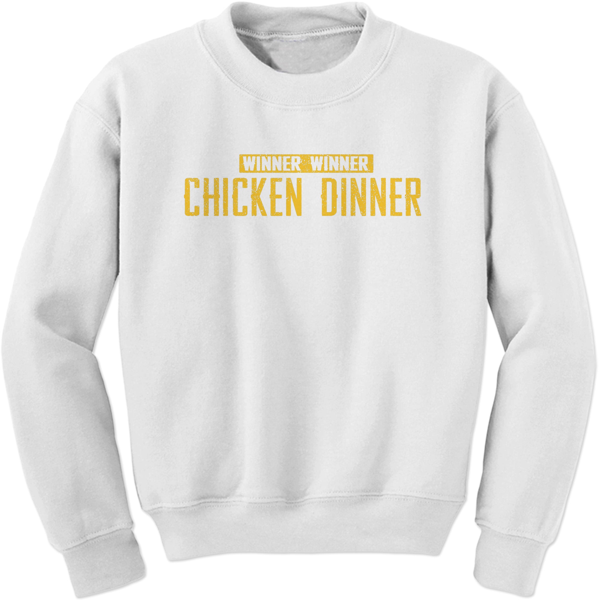 Winner Winner Chicken Dinner Battlegrounds Gamer Sweatshirt