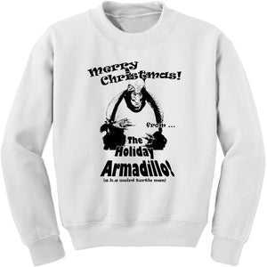 Holiday Armadillo Merry Christmas Sweatshirt