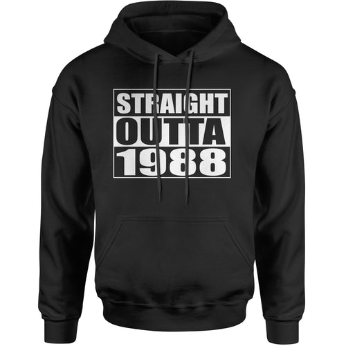 Straight Outta 1988 30th Birthday Funny  Hoodie