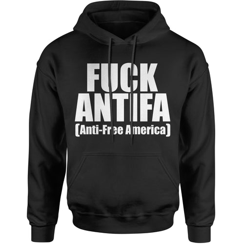 Fuck Antifa Patriotic Pro America  Hoodie
