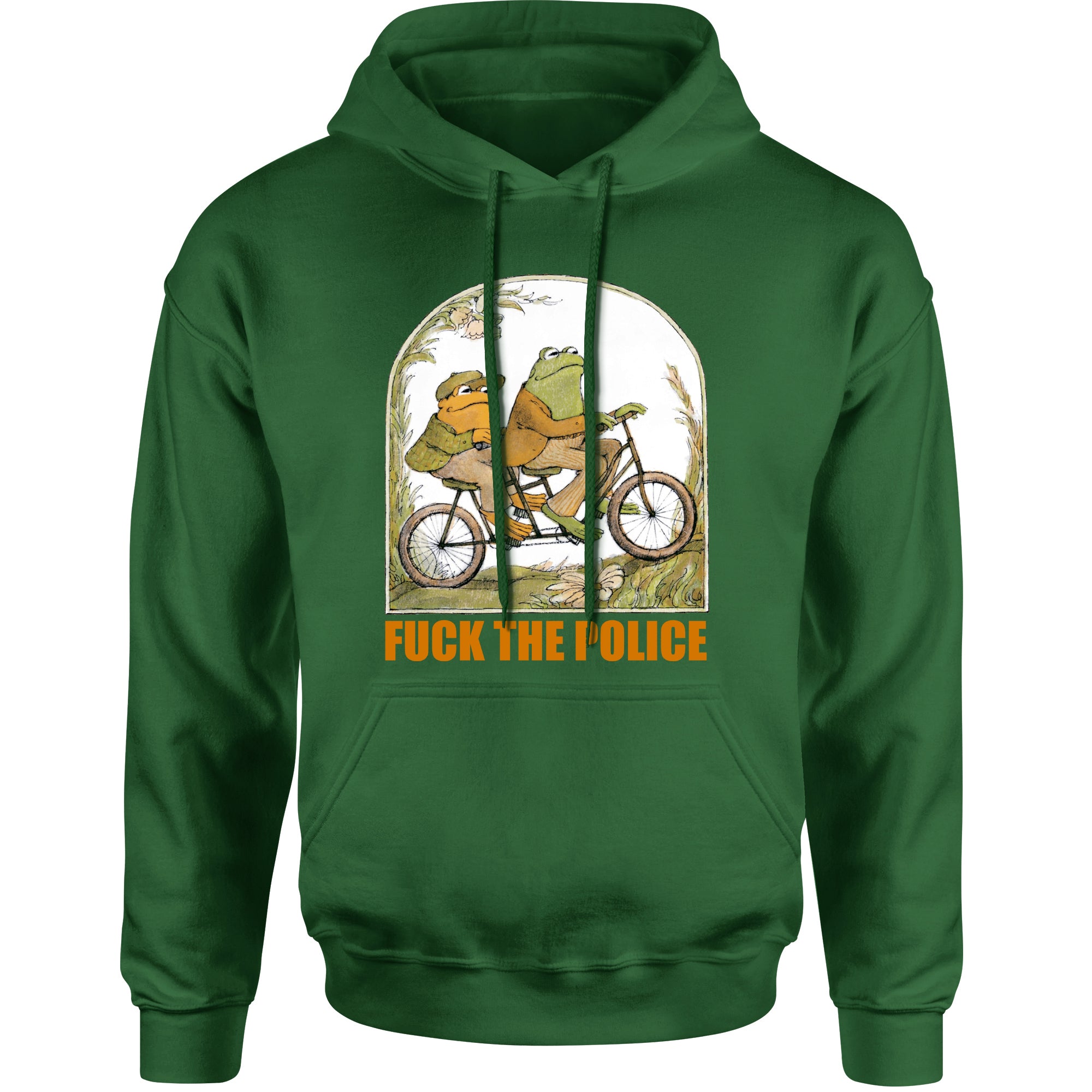 Fuck The Police Frog Toad Bicyle Bike Frogs  Hoodie
