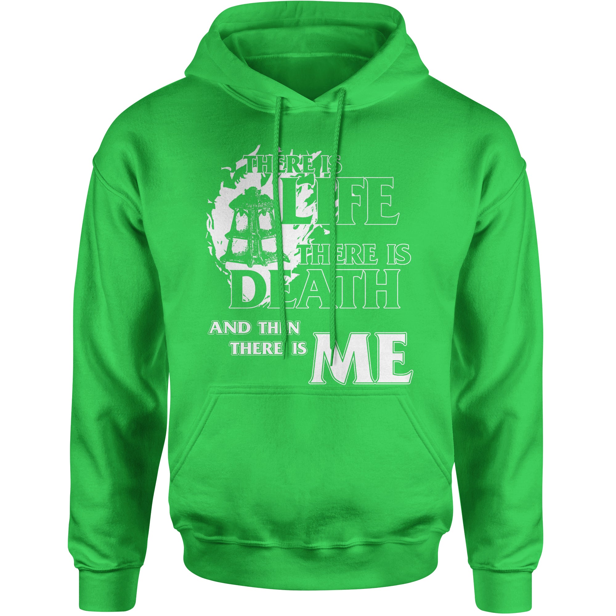 There is Life Death Me League Champion Threshold Quote  Hoodie