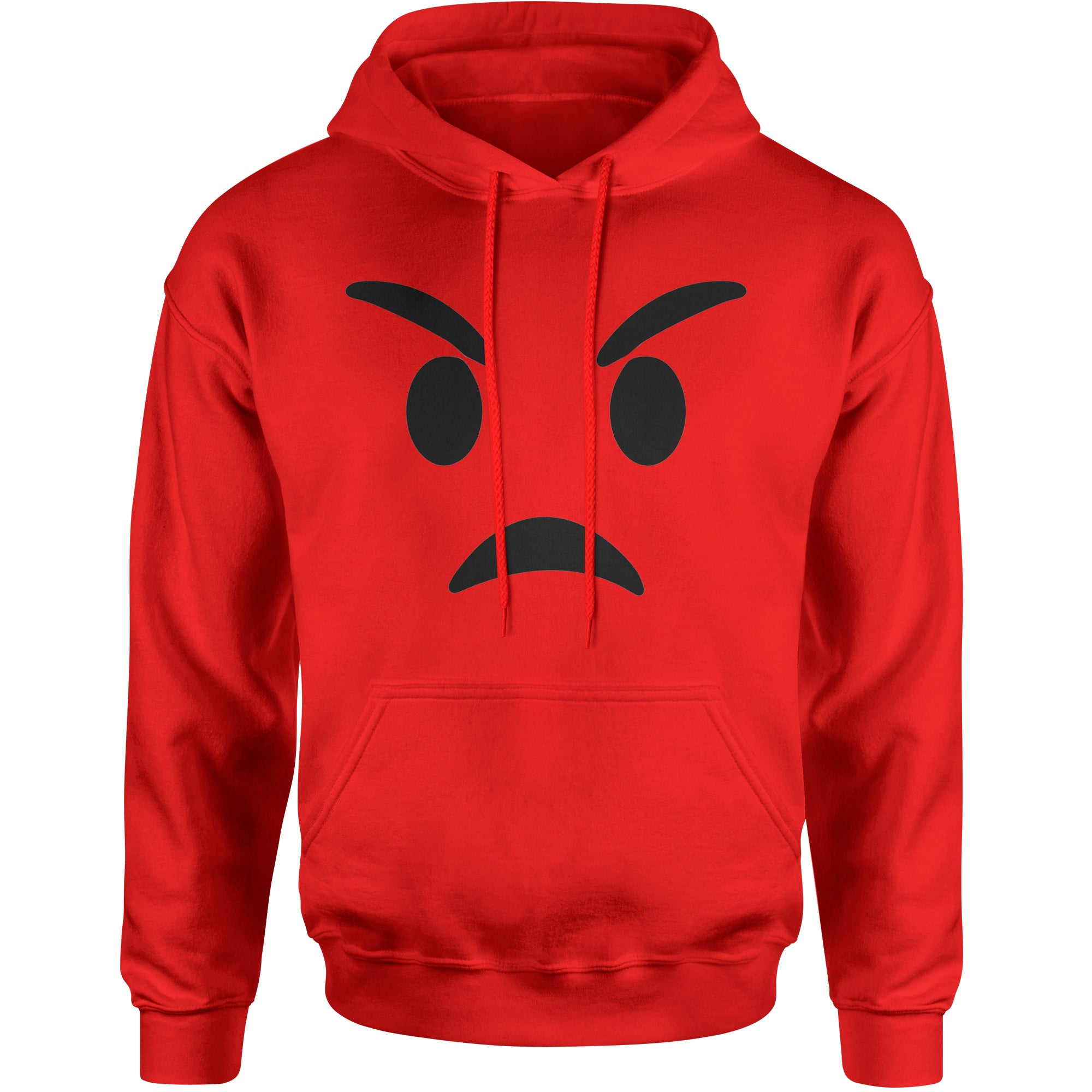 Emoticon Mad Angry Mad Funny Hoodie