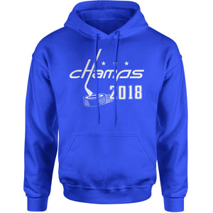 Allcaps Hockey 2018 Champs All Caps #Allcaps Cup  Hoodie