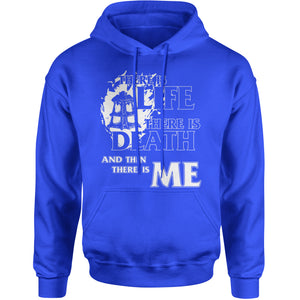 There is Life Death Me League Champion Threshold Quote  Hoodie
