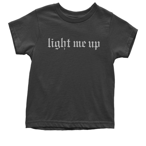 Light-Me-Up-(White)-Kid's-T-Shirt