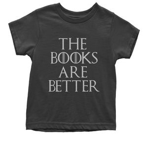 The Books are Better Gamers of Thrones Kid's T-Shirt