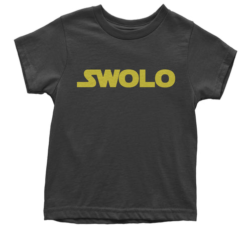 Ben Swolo Star Warship Funny Parody Kid's T-Shirt