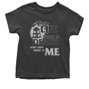 There is Life Death Me League Champion Threshold Quote Kid's T-Shirt