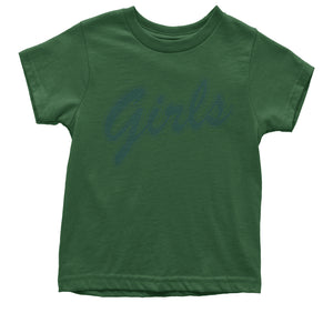 Girls Shirt From Friends (Green) Kid's T-Shirt