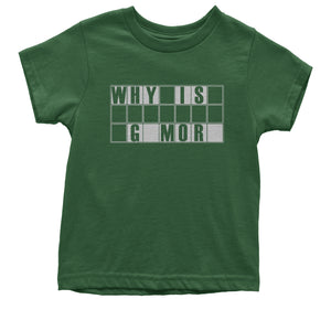 Why is Gamora Funny Wars of Infinity Quote Kid's T-Shirt