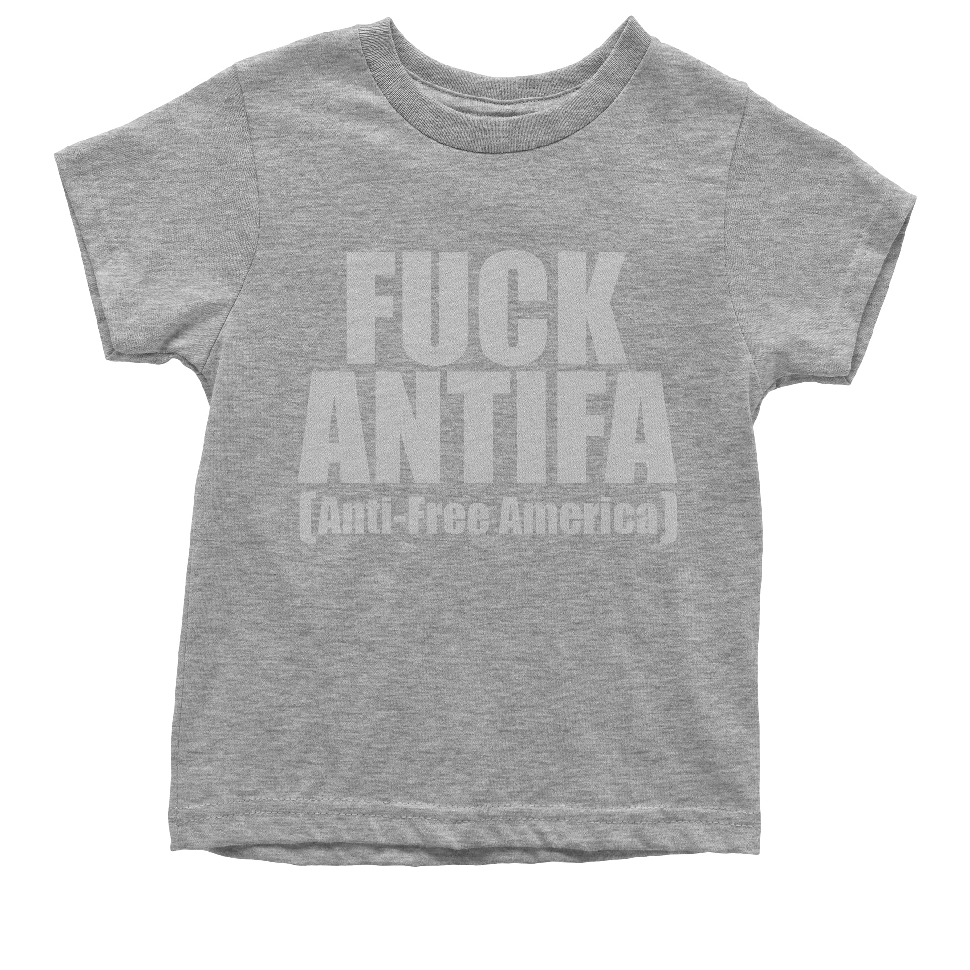 Fuck Antifa Patriotic Pro America Kid's T-Shirt