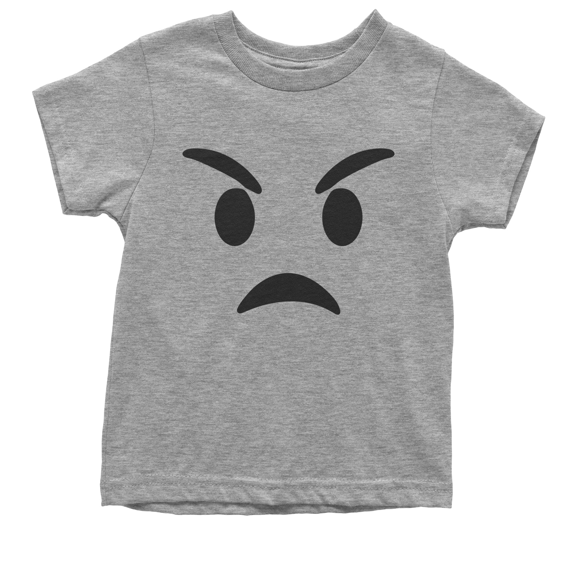 Emoticon Mad Angry Mad Funn Kid's T-Shirt