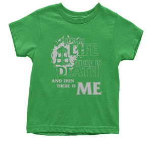 There is Life Death Me League Champion Threshold Quote Kid's T-Shirt