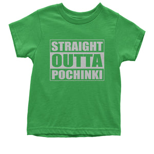 Straight Outta Pochinki Battlegrounds Kid's T-Shirt