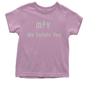 RIP Malcolm, Tribute to the rock legend Kid's T-Shirt