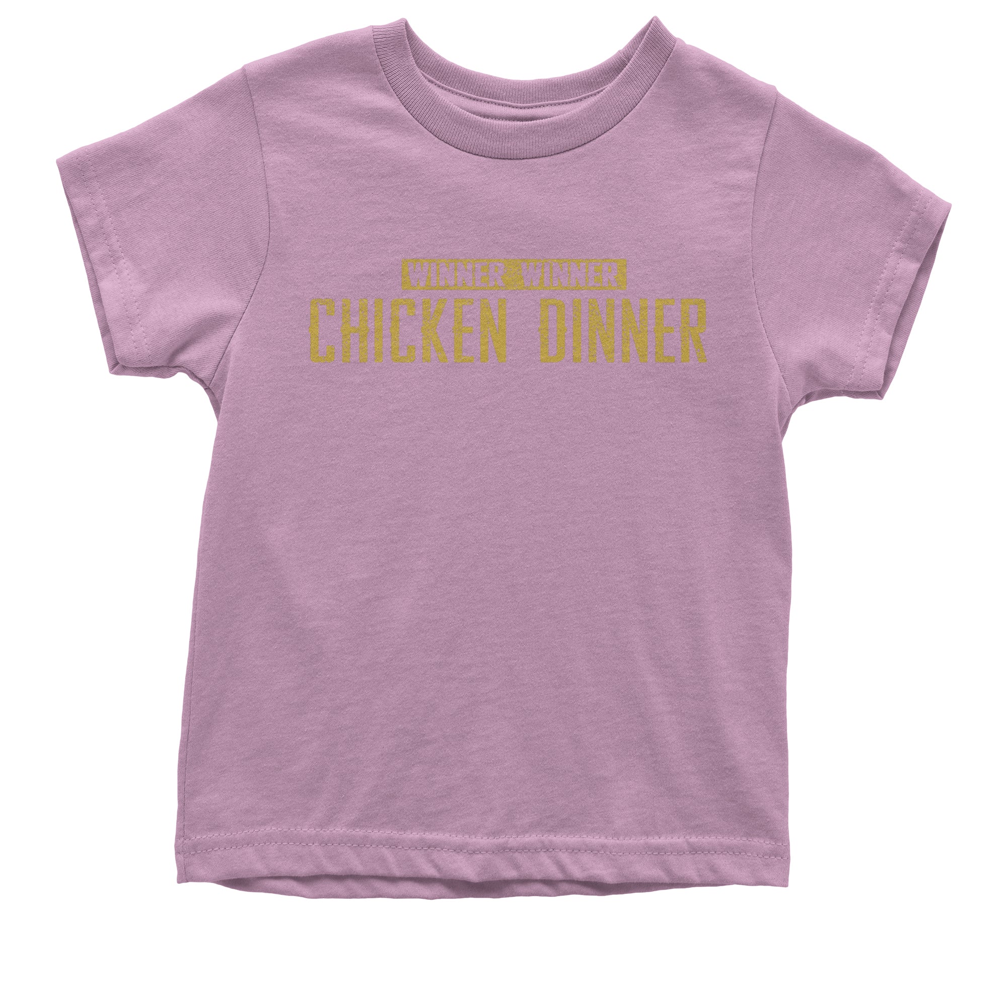 Winner Winner Chicken Dinner Battlegrounds Gamer Kid's T-Shirt