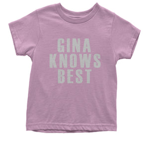 Gina Knows Best Brooklyn 99 Funny Kid's T-Shirt